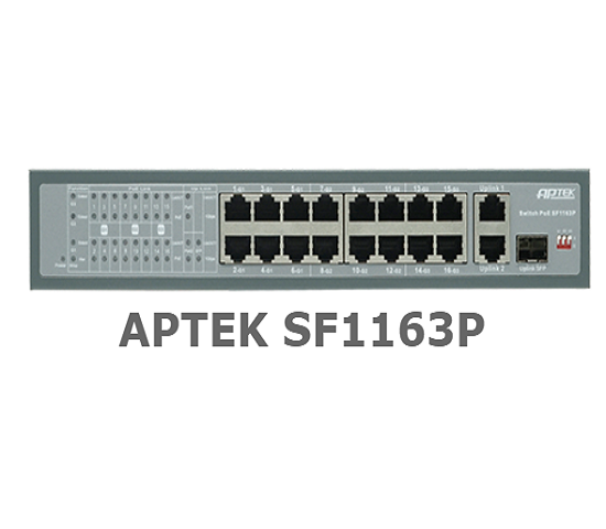 SWITCH/SWITCH POE APTEK SF1163P